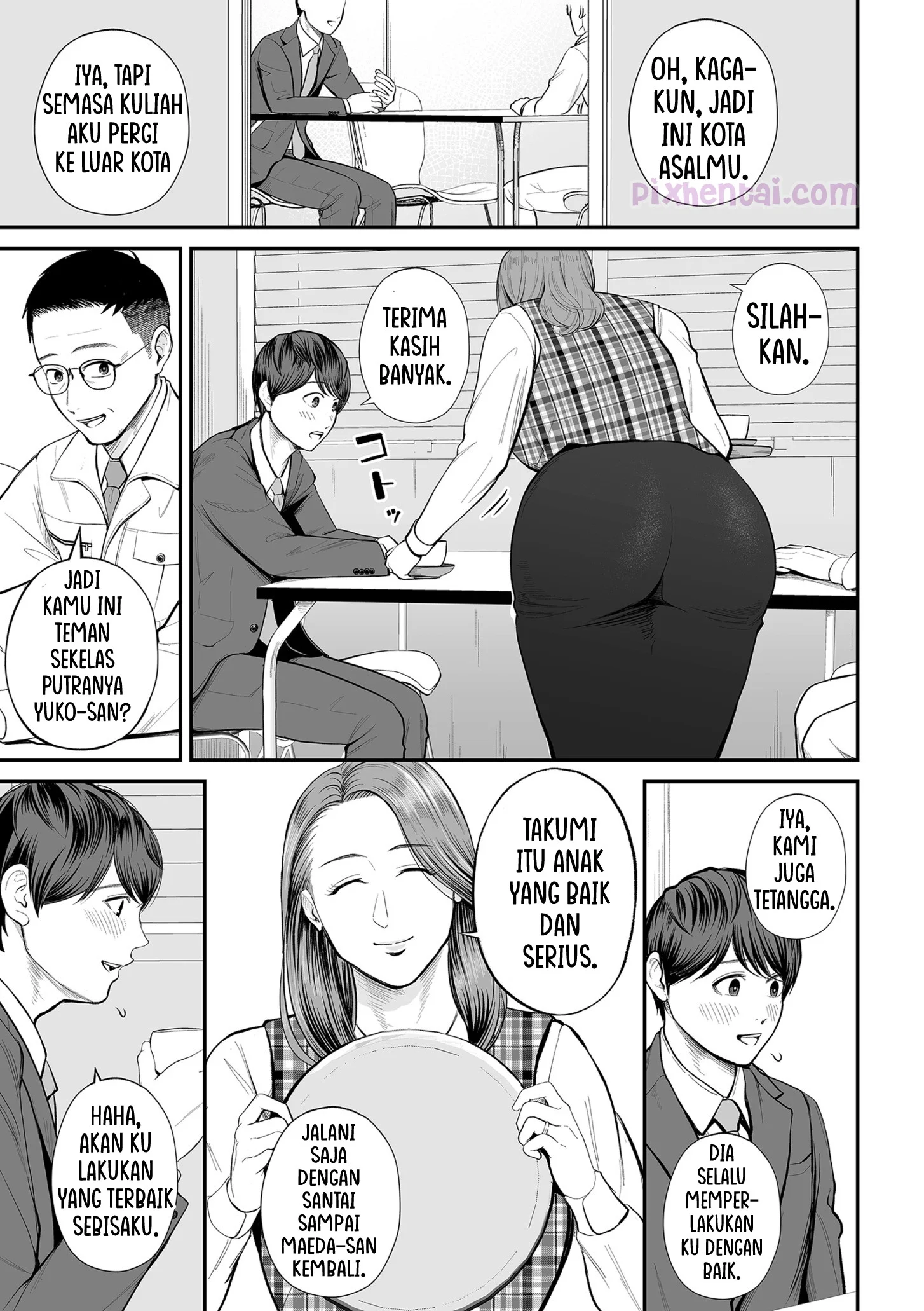 Komik hentai xxx manga sex bokep The Young Man is Delighted to Meet Beautiful Milf 3